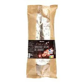 AUCHAN MMM! Saucisse de Savoie courbe 200g