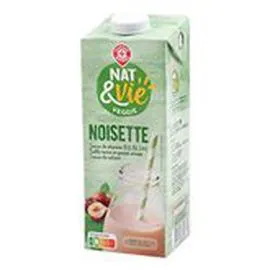 MARQUE REPÈRE, NAT & VIE Boisson à la noisette 1l