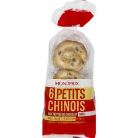 MONOPRIX Petits Chinois aux pépites de chocolat 300g