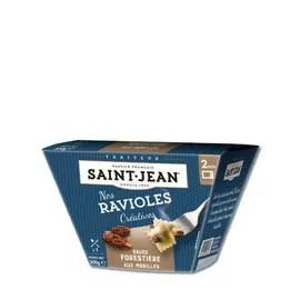 SAINT-JEAN Box ravioles sauce saint marcellin et noix 300g