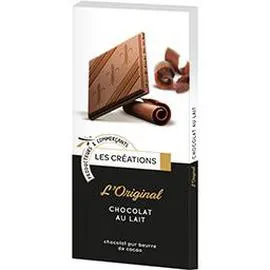 LES CRÉATIONS L'Original chocolat au lait 100g