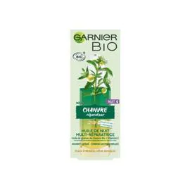 GARNIER, SKINACTIVE Huile Visage Nuit Bio Chanvre 30ml