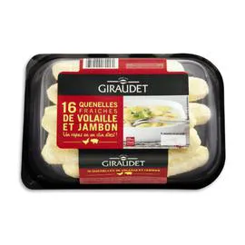 GIRAUDET Quenelles volaille jambon 320g