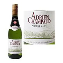 MARQUE REPÈRE, ADRIEN CHAMPAUD Vin d'Union Européenne blanc 75cl