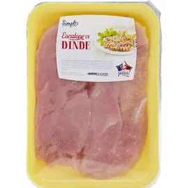 CARREFOUR Escalope de dinde 360g