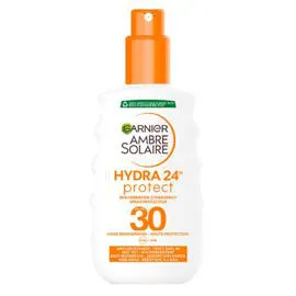 GARNIER, AMBRE SOLAIRE Protection Solaire Anti-Sècheresse Spf30 Hydra 24h Protect 200ml
