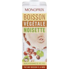 MONOPRIX Boisson végétale noisette 1l