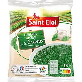 SAINT ELOI Epinards hachés à la crème 1kg