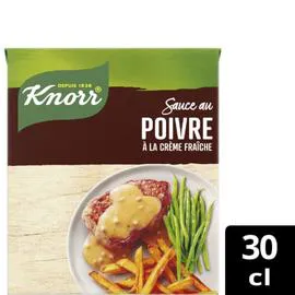 KNORR Sauce Poivre Crème Fraîche 30cl
