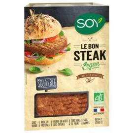 SOY Steak Vegan Soja & Blé Bio 180g