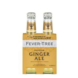 FEVER-TREE Boisson Ginger ale 4x20cl
