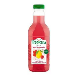 TROPICANA Boisson Citronnade Citron de Sicile Framboise Saveur Hibiscus Frais 90cl