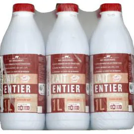 MONOPRIX Lait UHT entier 6x1l