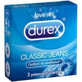 DUREX Classic Jeans X3 l'unité