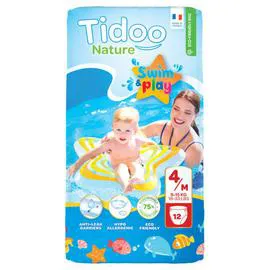 TIDOO NATURE SwimPlay Couches de Bain T.M/4ans x12 x12