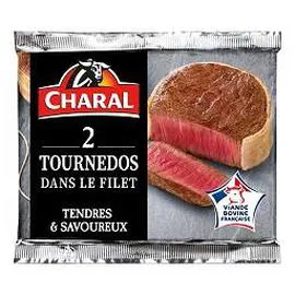 CHARAL Viande Bovine 2 tournedos *** 280g