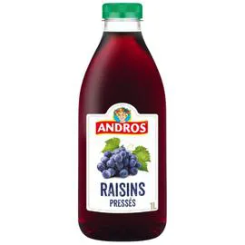 ANDROS Jus de raisins Muscatés pressés 1l
