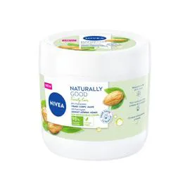 NIVEA, NATURALLY GOOD Crème Visage et Corps Hydratation Family Care Naturally Good 450ml