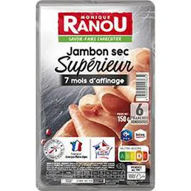 MONIQUE RANOU Jambon sec supérieur 7 mois d'affinage 150g