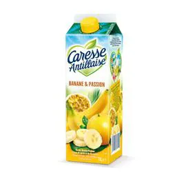 CARESSE ANTILLAISE Jus de fruits banane passion 1l
