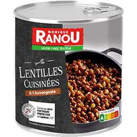 MONIQUE RANOU Lentilles cuisinées à l'auvergnate 820g