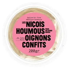 LES NIÇOIS Houmous oignons confits 200g