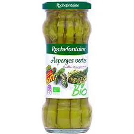 ROCHEFONTAINE Asperges vertes cueillies & rangées main 185g