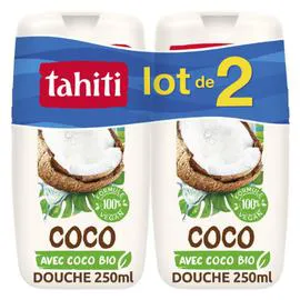 TAHITI Gel Douche Coco Nourrissante 2X250ml