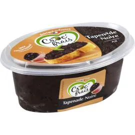 CROC'FRAIS Tapenade noire ail 150g