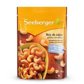 SEEBERGER Noix de cajou grillées 150g