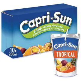 CAPRI-SUN Boisson aux fruits tropical 10x20cl
