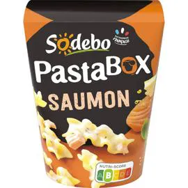 SODEBO Box Fusilli au saumon 300g