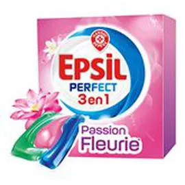 MARQUE REPÈRE, EPSIL Lessive Perfect Tri-Doses Fleurie x20 490ml