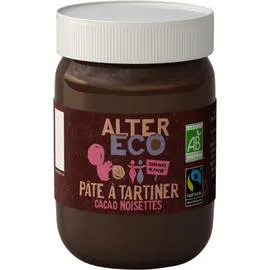 ALTER ECO Pate a tartiner au cacao & noisettes 600g