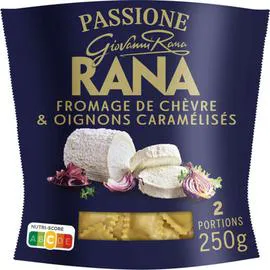 RANA Pâtes Fraiches Girasoli Fromage de Chèvre et Oignons de Tropea caramélisés 250g