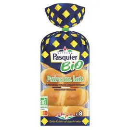 BRIOCHE PASQUIER Pains au lait bio 280g
