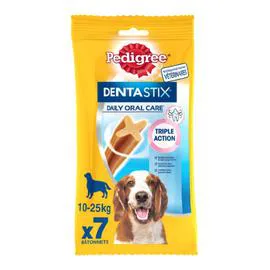 PEDIGREE Récompense pour chien moyens batonnets Dentastix 180g