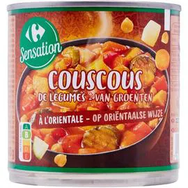 CARREFOUR SENSATION Coucous de légumes à l'orientale 400g
