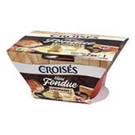 MARQUE REPÈRE, LES CROISÉS Mini fondue Aux 3 fromages 150g