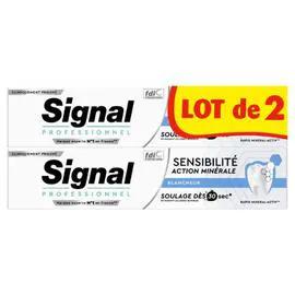 SIGNAL Dentifrice Sensibilité Blancheur 2x75ml