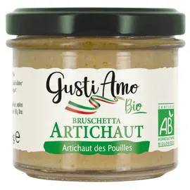 GUSTI AMO BIO Bruschetta artichaud bio 100g