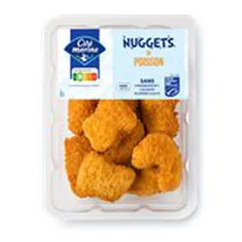 CITÉ MARINE Nuggets de poisson Pané MSC 10x20g