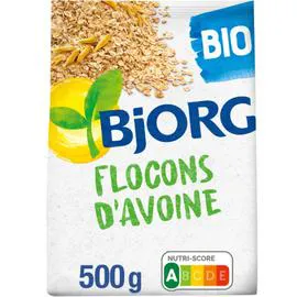 BJORG Céréales flocon avoine nature Bio 500g