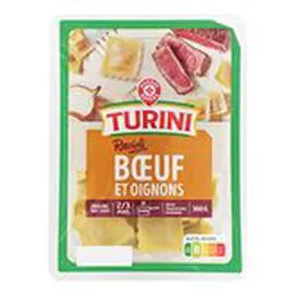MARQUE REPÈRE, TURINI Ravioli Boeuf aux oignons 300g