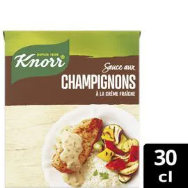 KNORR Sauce champignons et crème fraîche 30cl
