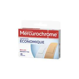 MERCUROCHROME Mercurochrome Pansements Économique Protection Optimale x20