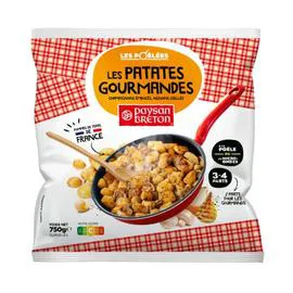 PAYSAN BRETON Patates Gourmandes Champignons oignons 750g