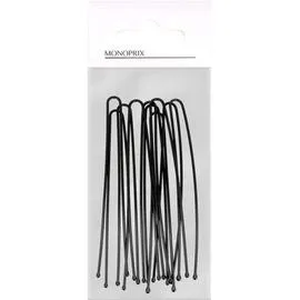 MONOPRIX Épingles chignon grand modèle noir x10