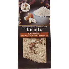 CARREFOUR EXTRA Préparation pour risotto saveur cèpes 250g
