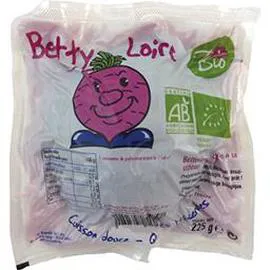 BETTY LOIRE Betterave rouge cuite à la vapeur BIO 225g
